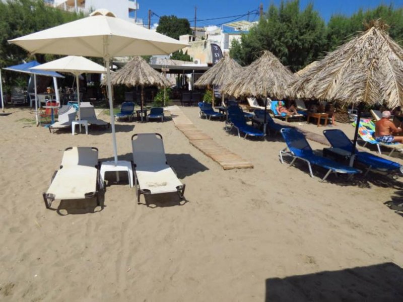 Makry-Gialos Kreta Makry Gialos, Cafeteria am Strand zu verkaufen. Gewerbe kaufen